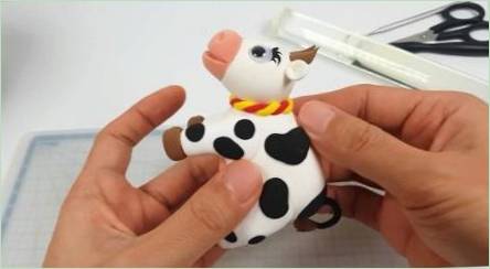 Ako si vyrobiť kravu plastelínu?
