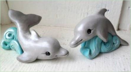 Ako urobiť delfín z plastelínu?
