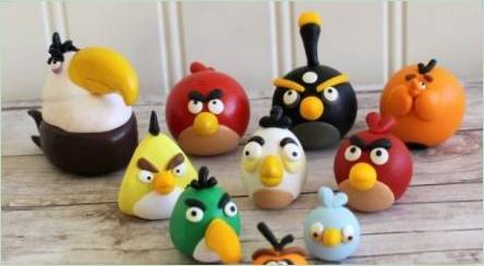 Angry Birds z plastelíny