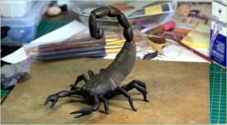 Lepim Scorpion z plastelínu